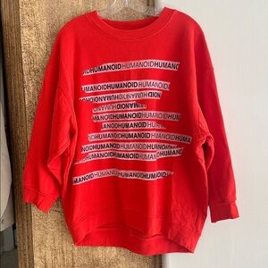 HUMANOID cotton medium crewneck sweatshirt
